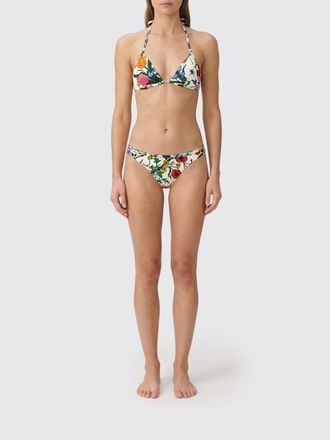 Gucci Bikini in poliammide con stampa floreale
