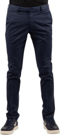 Hindustrie Positano Chino Broek - Heren - Chinos - Blauw - L - Broeken