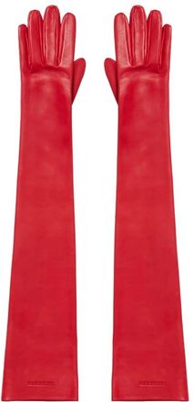 Balenciaga Guantes Largos - Accessories - Mujer - Rojo - M