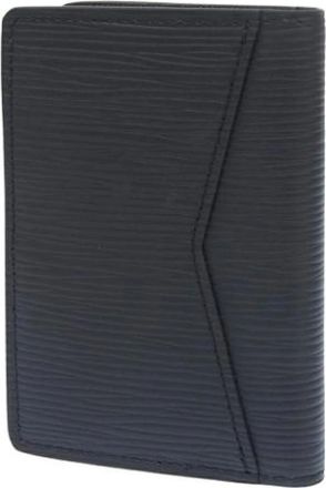 Louis Vuitton Pre-owned Wallets, female, Black, Size: ONE SIZE Pre-owned Vintage Leather Wallet