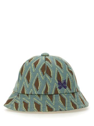 Needles Tourquoise Geometric Pattern Bucket Hat