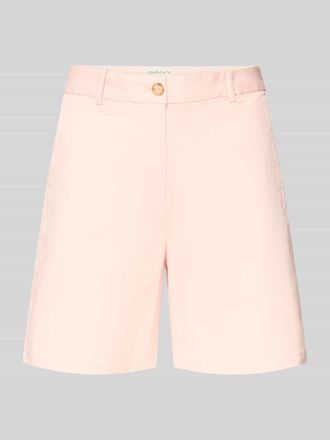 GANT Bermudas mit Ges&auml;&szlig;leistentaschen in Rosa, Gr&ouml;&szlig;e 38