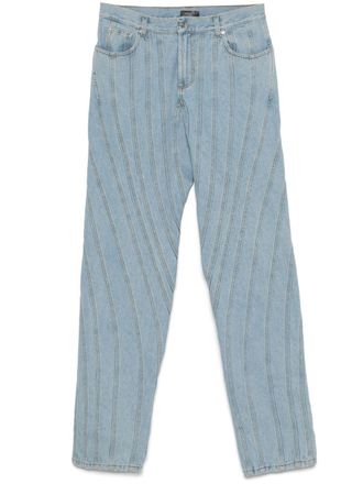 MUGLER Jeans Spiral - Blu