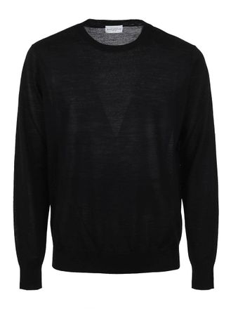 Ballantyne Black Wool Cardigan