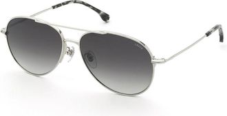 Lozza SL2444 Gubbio 7 579K Mens Sunglasses Silver Size 60