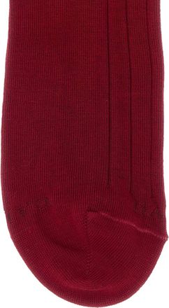 Gallo CALZE Stretch Cotton Blend Socks - Red