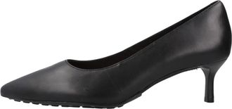 Clarks Adela Court - Dames - Pumps - Zwart - 39 EU - Leer - Schoenen