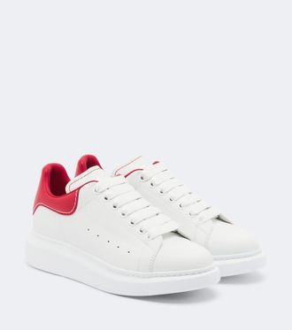 Alexander McQueen Zapatillas Oversized de piel