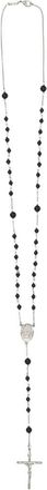 Dolce & Gabbana Silver Rosary Necklace