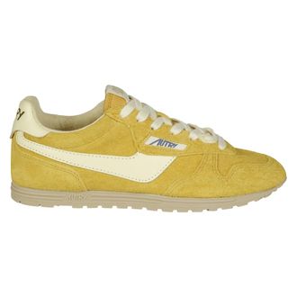 Autry Sneakers, female, Yellow, 7 UK, Stylish Trainers for Men and Women