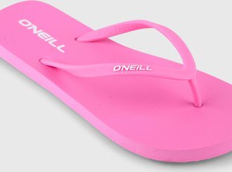 O'Neill Zehentrenner ONEILL PROFILE SMALL LOGO SANDALS, Damen, Gr. 36, electric fuschia, Synthetik, Schuhe Zehentrenner, sportlicher Stil, Sommerschuh, leicht