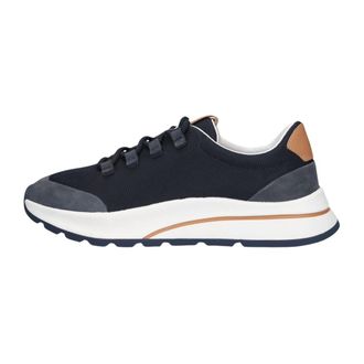 Geox Heren, Schoenen, Blauw, Maat: 42 EU Leer