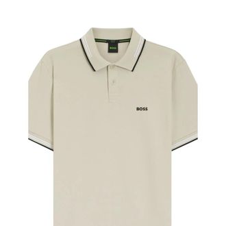 HUGO BOSS Slim-fit Polo Shirt In Stretch Cotton With Logo