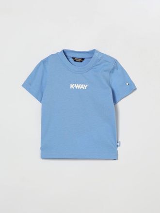 K-Way T-shirt in cotone con logo K-way