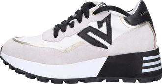 Emanuelle Vee Sneakers Wit - Dames - Sneakers - Wit - 37 EU - Leer - Schoenen