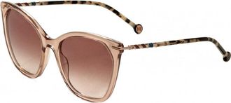 Carolina Herrera Womens HER0091S-0L93-HA HER0091S 56 0L93 HA Sunglasses - Mocha - One Size