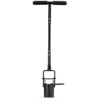 OEM Herramienta Para Plantar Bulbos De Acero Al Carbono, Herramientas Para Plantar Semillas Con Mango Largo, Aireador De C&eacute;sped, Trasplantador De Bulbos D