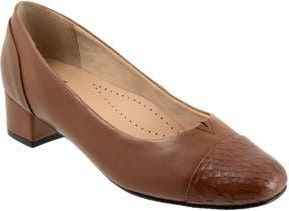 Trotters Daisy Pump in Luggage Snake at Nordstrom Rack, Size 10.5