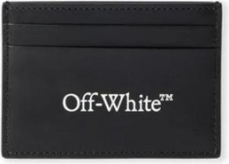 Off-white Bookish Card Case - Heren - Portefeuilles - Zwart - ONE Size - Katoen - Accessoires
