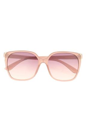 BP. Oversize Gradient Cat Eye Sunglasses in Beige at Nordstrom