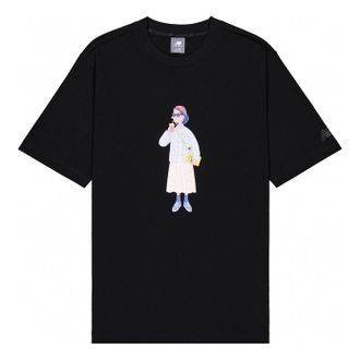 New Balance x Mr. Slowboy Graphic T-shirt Asia Sizing Black NEE28093-BK