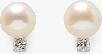 Kate Spade New York Kate Spade Fine Meant To Be Pearl & Diamond Studs