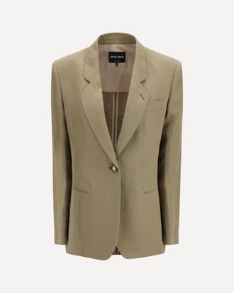 Giorgio Armani Single-breasted Jacket Female 46