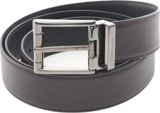 Ferragamo Pre-owned Standard Belt - Heren - Vintage Accessoires - Zwart - ONE Size - Leer - Vintage
