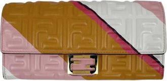 Fendi Pre-owned Portafoglio lungo (bi-fold) - - Pre-owned - Donna - Multicolore - ONE SIZE