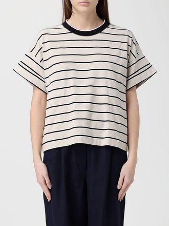 Brunello Cucinelli T-shirts in cotone a righe Brunello Cucinelli