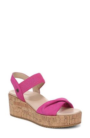 Vionic Darla Espadrille Platform Slide Sandal in Rose Violet at Nordstrom, Size 8