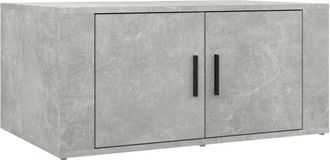 vidaXL Vidaxl - Coffee Table Concrete Grey 80x50x36 cm Engineered Wood