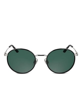 Calvin Klein round-frame sunglasses - Black