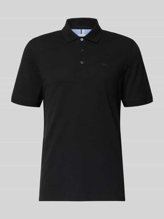 Brax Brax Regular Fit Poloshirt mit Logo-Detail Modell Pete in Black, Gr&ouml;&szlig;e XXXL