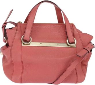 Chlo&eacute; Pre-owned Handbags, female, Pink, Size: ONE SIZE Pre-owned Hand Bag