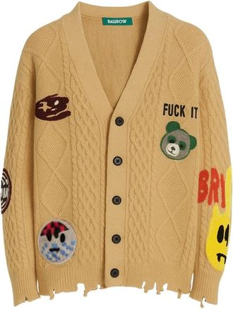 Barrow Barrow, Truien & Vesten, Heren, Beige, S, Cardigan