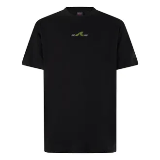 Paul & Shark Cotton T-shirt - male - Paul & Shark - T-Shirts - Black - 3XL - Tops