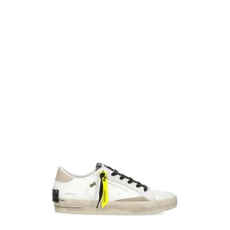 Crime London Sneakers, male, White, Size: 10 US Sk8 Deluxe