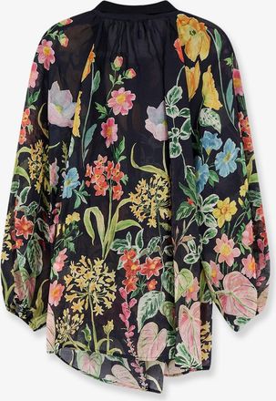 Lavi Womens Shirt Afrodite Ramie Black