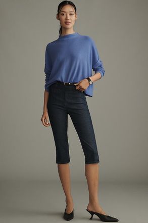 Pilcro The Alani Cashmere Mock-Neck Sweater by Pilcro