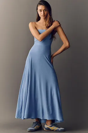 Beyond Yoga Featherweight Strapless Maxi Dress