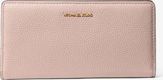 Michael Kors Bryant Large Pebbled Leather Snap-Front Wallet