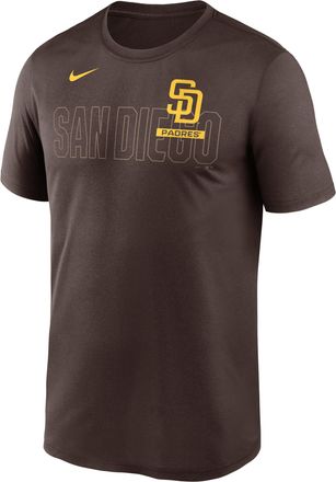 Nike San Diego Padres Knockout Team Legend Nike Mens Dri-FIT MLB T-Shirt in Brown | NKGK20QPYP-HMW