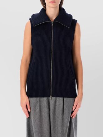 SOEUR merino wool knit vest