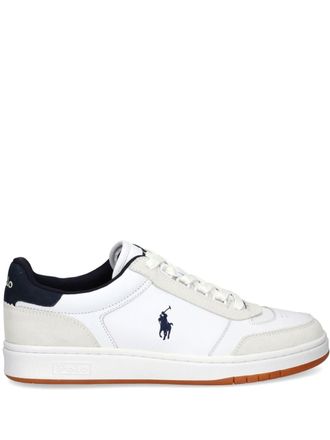 Polo Ralph Lauren Sneakers con design a inserti - Bianco