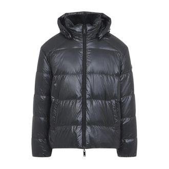 Moose Knuckles Kings Reversible Down Puffer - Heren - Jassen - Zwart - Maat: XL Zijde