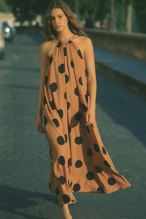 endless rose Halter Midi Dress