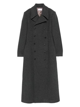 The Nina Studio Parma double-breasted coat - Grey