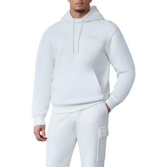 Mackage Kolton-Z Pullover Hoodie in Cream at Nordstrom, Size Xx-Large