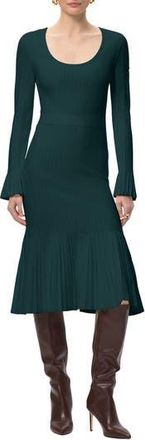 H&eacute;rve L&eacute;ger The Alena Dress in Viridian at Nordstrom Rack, Size X-Small